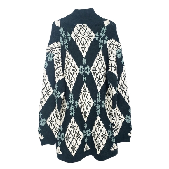 VINTAGE Jones New York Sport sweater hand knit handknit - Picture 3 of 5